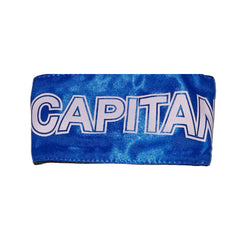 Gafete De Capitan Doble Vista Futbol Oka - AZUL/TURQUEZA UNITALLA
