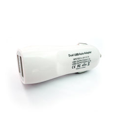 Cargador Para Auto Citric Plug In 2usb 2100 Mah - Blanco