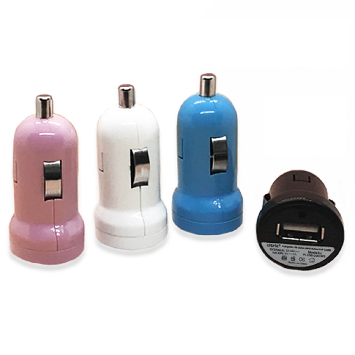 PLUG IN USB 1000MAH MORADO