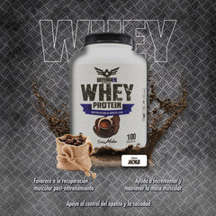 Proteina Whey Defender 3kg Suplemento Polvo Musculo