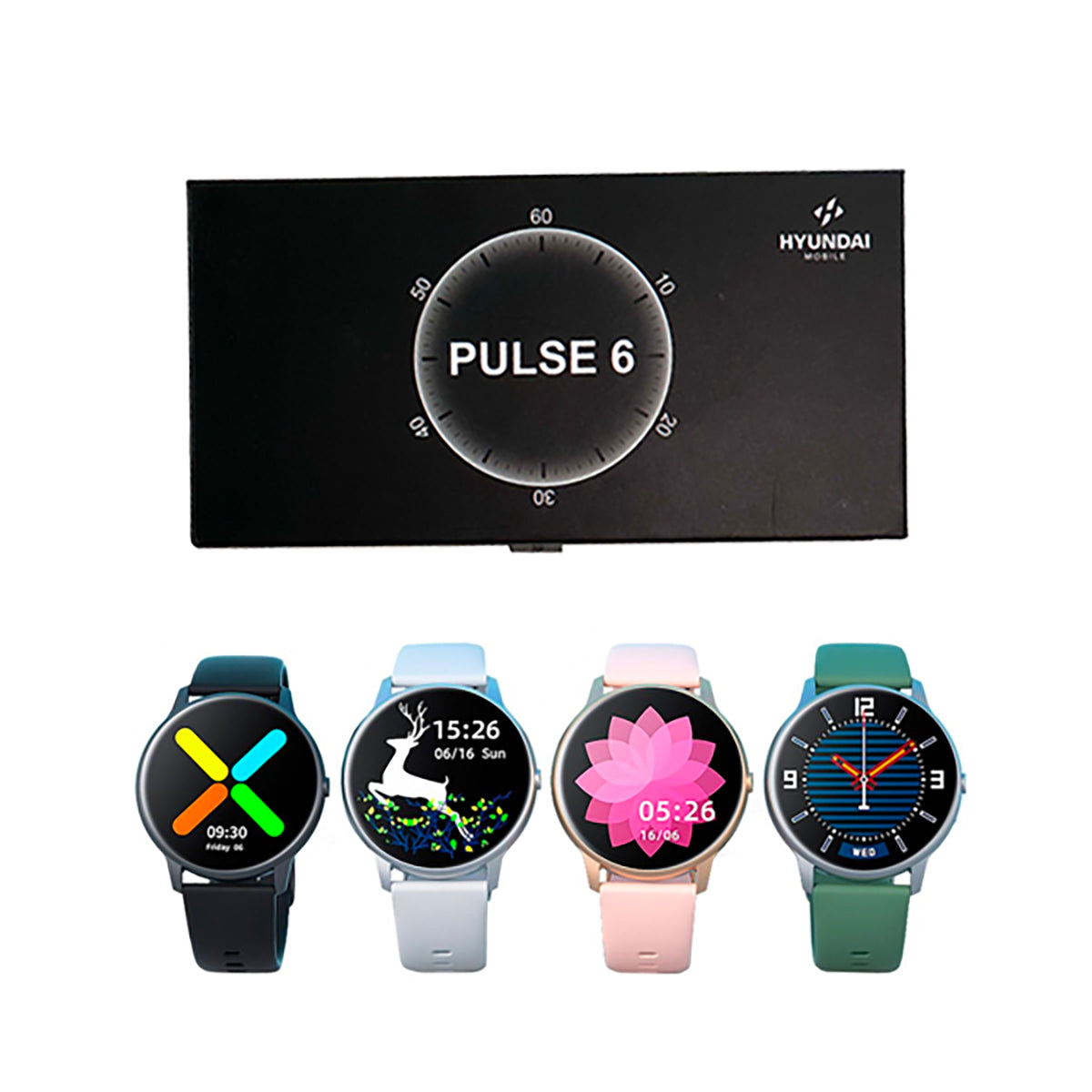 Smartwatch Hyundai Pulse 6 P260 Gris