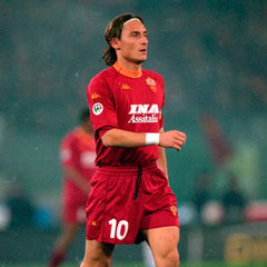 Jersey Kappa Retro Roma Local 2000/2001 ROJO OSCURO