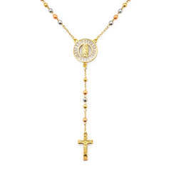 Rosario Virgen De Guadalupe MOON & SELF Oro 18k Tricolor