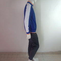 PANTS ROYAL NEGRO RAYAS NARANJA TALLA M