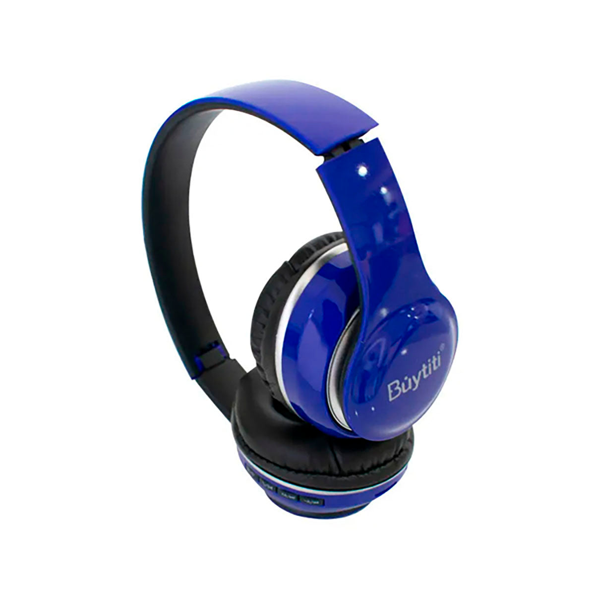 Audifonos Diadema Bluetooth Fm Sd Buytiti Audst66a - Azul
