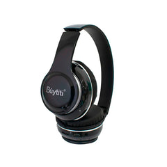 Audifonos Diadema Bluetooth Fm Sd Buytiti Audst66a - Negro