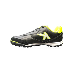 Tenis Futbol Rapido Turf Kelme Classico Hombre Negro/Amarillo 25 MX