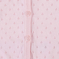 Sueter rosa para niña Gerber algodón suave y cómodo-18M