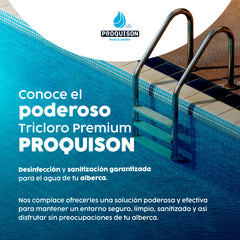 Cloro para alberca granular 5 kg Proquison 90% desinfección