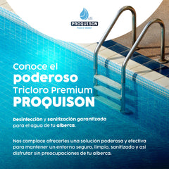 Cloro para alberca granular 20 kg Proquison 90% desinfección