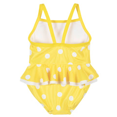 Traje de baño Gerber niña UPF 50+ amarillo 12m a 5 años-3T