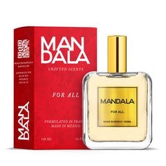 Perfume Unisex Mandala Rosewater Dawn Rosa Concentrado 100ml
