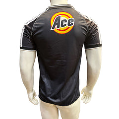 JERSEY KAPPA VASCO DA GAMA MANGA CORTA NEGRO/BLANCO TALLA XL