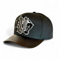 Gorra NO FEAR Negra Ajustable VAGO Style Artesanal Exclusiva-Unitalla