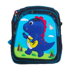 Mochila Escolar 3 pz mochila led 16 pulgadas lonchera y lapicera Dinosaurio azul