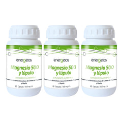 Kit citrato magnesio Facial Time 180 cápsulas 500 mg