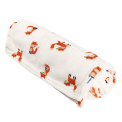 Cobija Gerber blanca manta fleece polar suave para bebé-OSZ