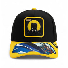 Gorra Batman negra ajustable snapback para hombre ajustable-Unitalla