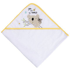 Set 2 toallas Gerber bebé capucha algodón azul 66×76 cm-OSZ