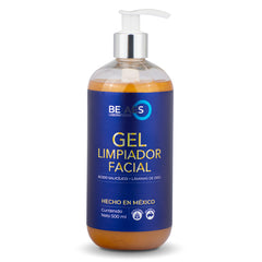 Gel limpiador facial BE AES con ácido salicílico + oro 500ML