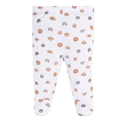 Conjunto Gerber bebé blanco 3 piezas algodón recién nacido-0M