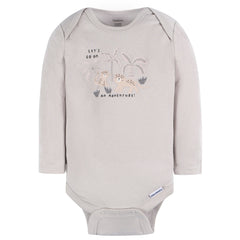 Pañalero Gerber Pack 3 Piezas Body Algodón Ropa Bebé Niña-0-3M