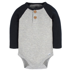 Pañalero Gerber Pack 2 Piezas Body Manga Larga Ropa Bebé-0M