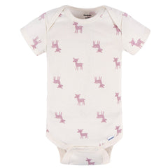Pañalero Gerber Pack 3 Piezas Body Algodón Ropa Bebé Niña-6-9M