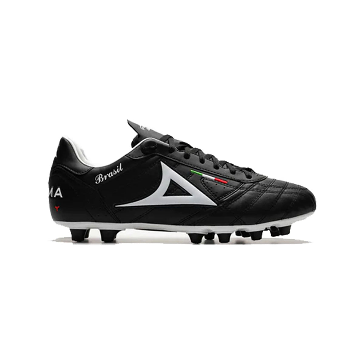 Botines Pirma Brasil Tacos Negro Blanco Diseño Cómodo y Resistente