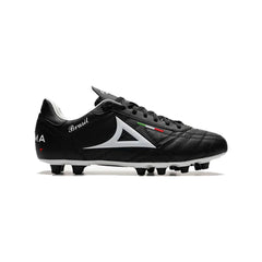 Botines Pirma Brasil Tacos Negro Blanco Diseño Cómodo y Resistente
