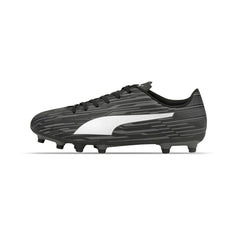 Tenis Futbol Soccer Tachos Puma RAPIDO III Negro/Blanco Talla 26.5
