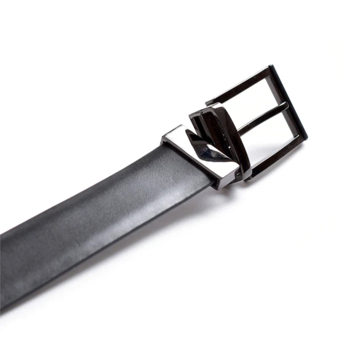 Cinturón Hickok Reversible Piel Genuina Cacao Negro 34MM-34-36