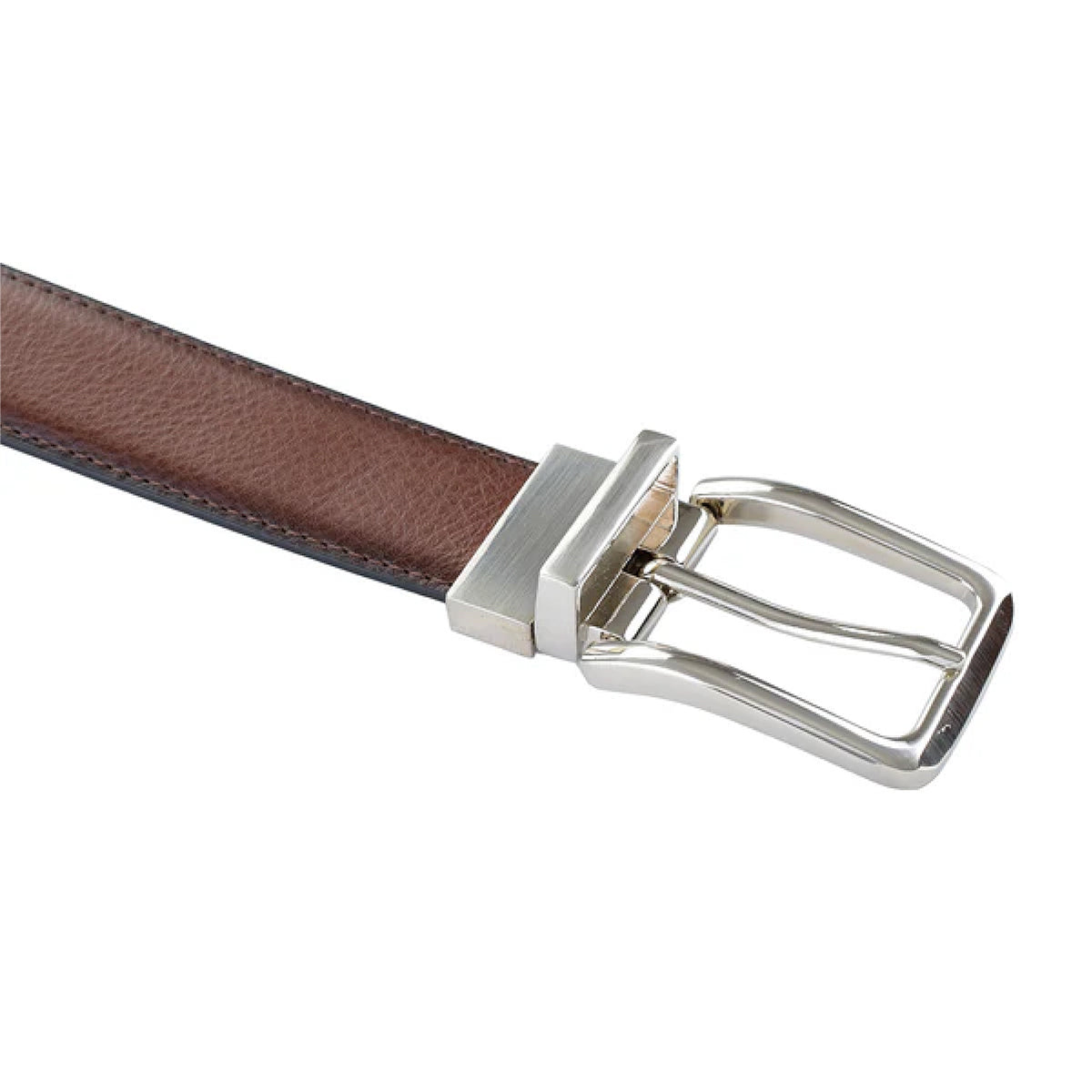 Cinturón Reversible Piel Genuina Espresso Black 34 mm Hickok-34-36