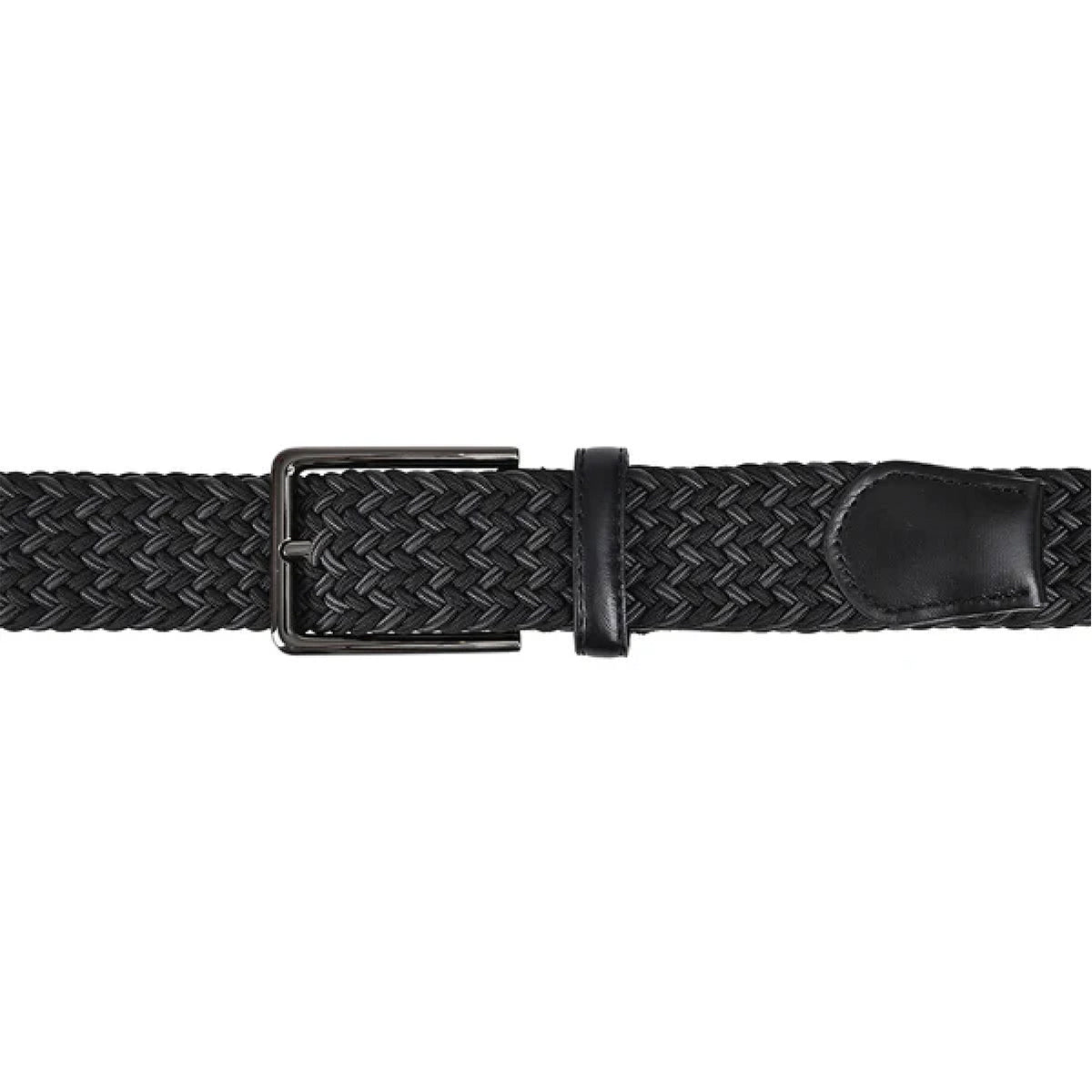 Hickok Cinturón Trenzado Stretch Onyx para Hombre negro 37mm-34-36