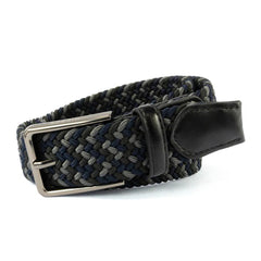 Cinturon Hickok Trenzado Stretch Graphite Hombre 37mm-38-40