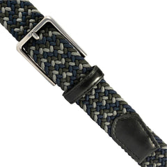 Cinturon Hickok Trenzado Stretch Graphite Hombre 37mm-38-40