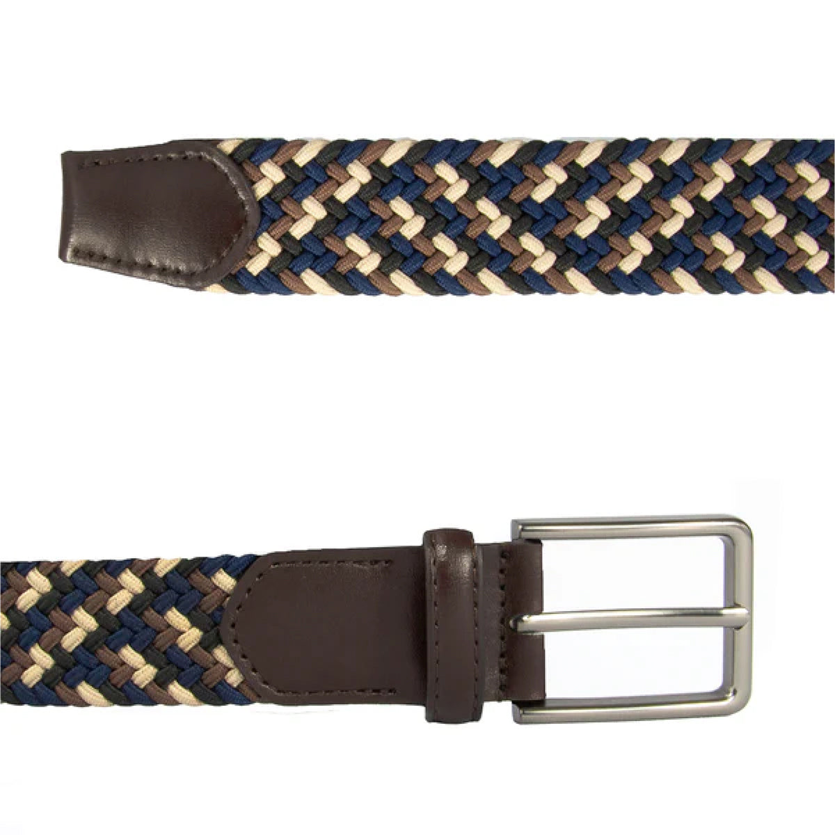 Cinturon Hickok Trenzado Stretch Terra Classic Hombre 37mm-38-40