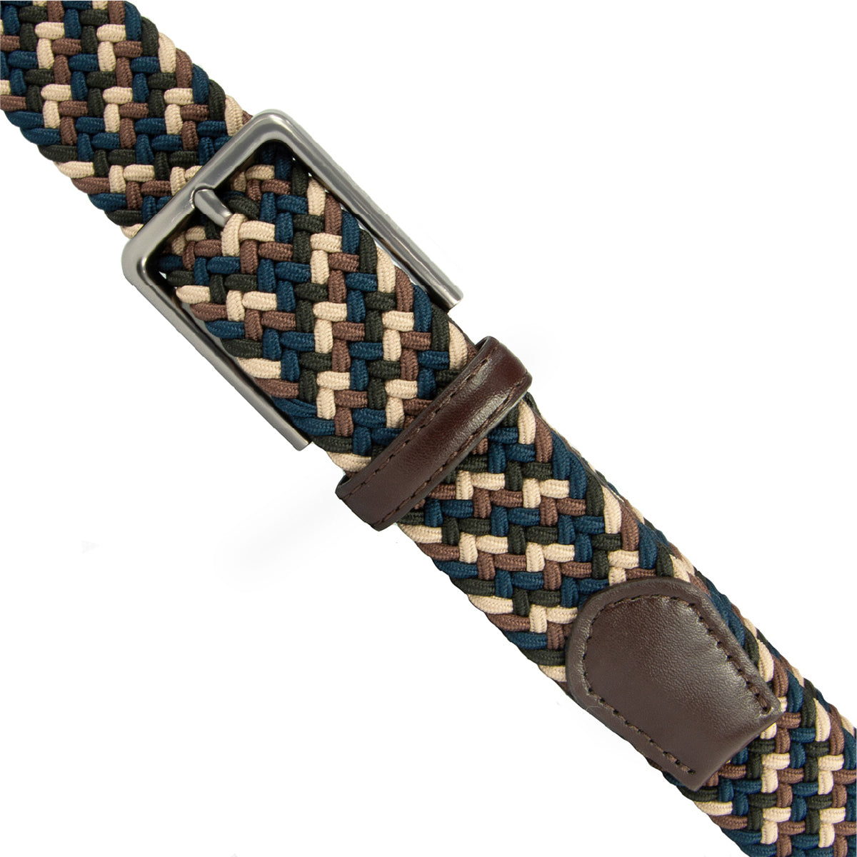 Cinturon Hickok Trenzado Stretch Terra Classic Hombre 37mm-34-36