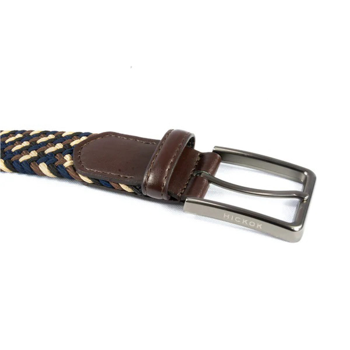 Cinturon Hickok Trenzado Stretch Terra Classic Hombre 37mm-42-44