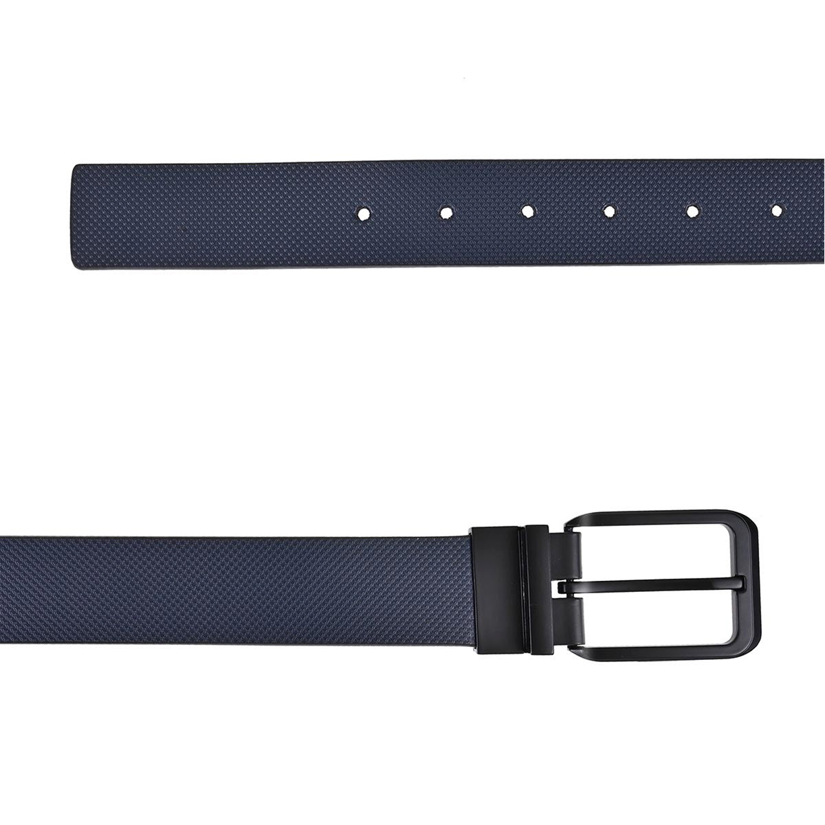 Cinturón Reversible Piel Genuina 34 mm Navy Noir para Hombre-38-40