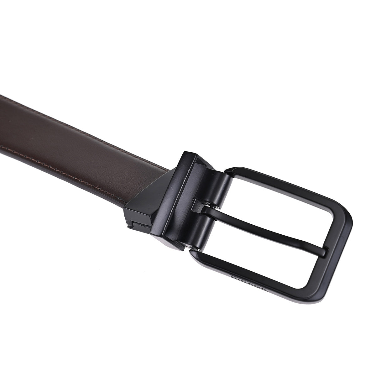 Cinturón Hickok Reversible Piel Genuina Black Mocca 35MM-34-36