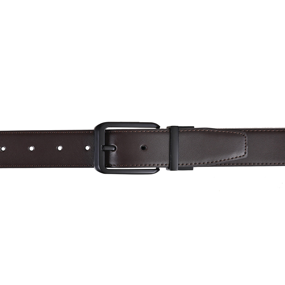 Cinturón Hickok Reversible Piel Genuina Black Mocca 35MM-30-32