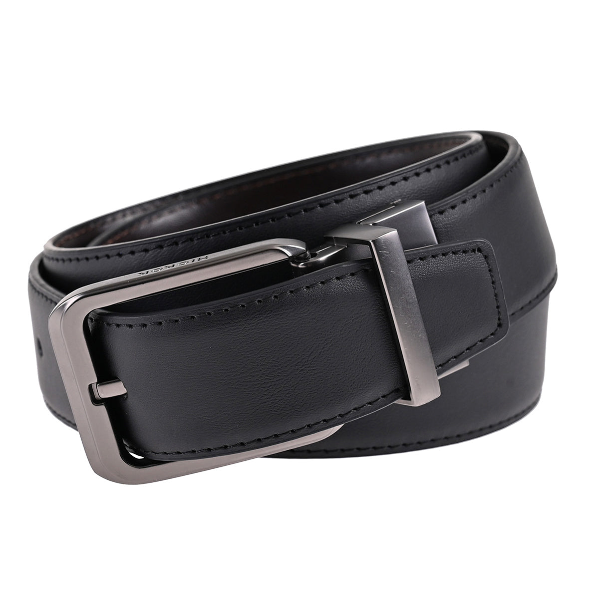 Cinturón reversible piel genuina hombre 34 mm Hickok-34-36