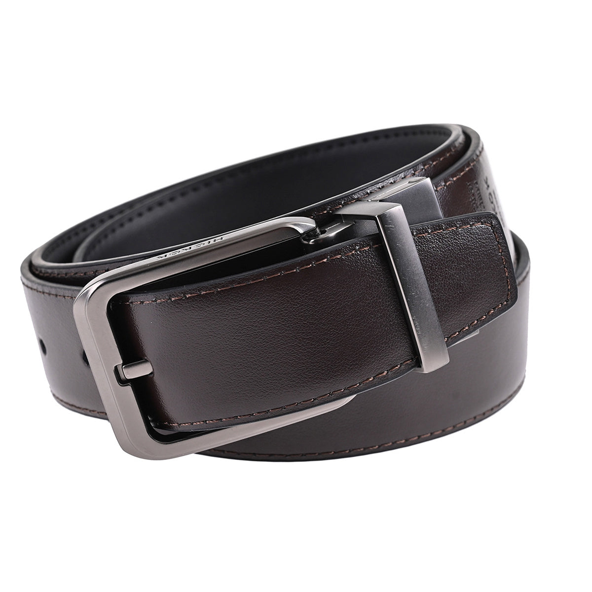 Cinturón reversible piel genuina hombre 34 mm Hickok-34-36