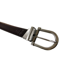 Cinturón Hickok Reversible Piel Genuina Dark Lungo 34MM-34-36