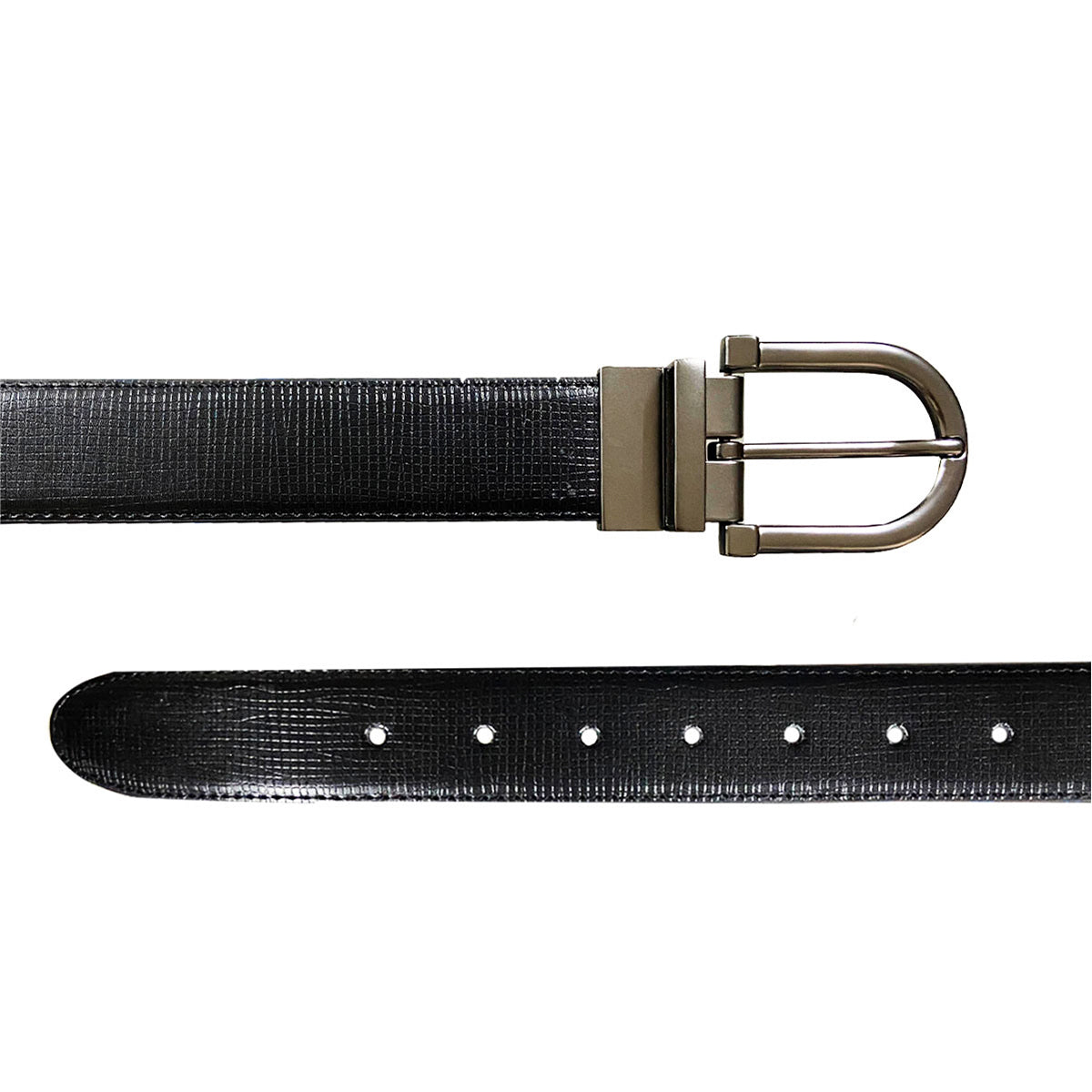 Cinturón Hickok Reversible Piel Genuina Dark Lungo 34MM-34-36