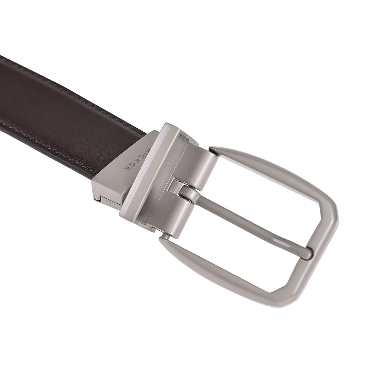Cinturón Hickok Reversible Piel Genuina Dark Mocca 34MM-38-40