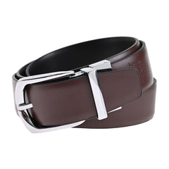 Cinturón Hickok Reversible Piel Genuina Nero Espresso 34mm-42-44