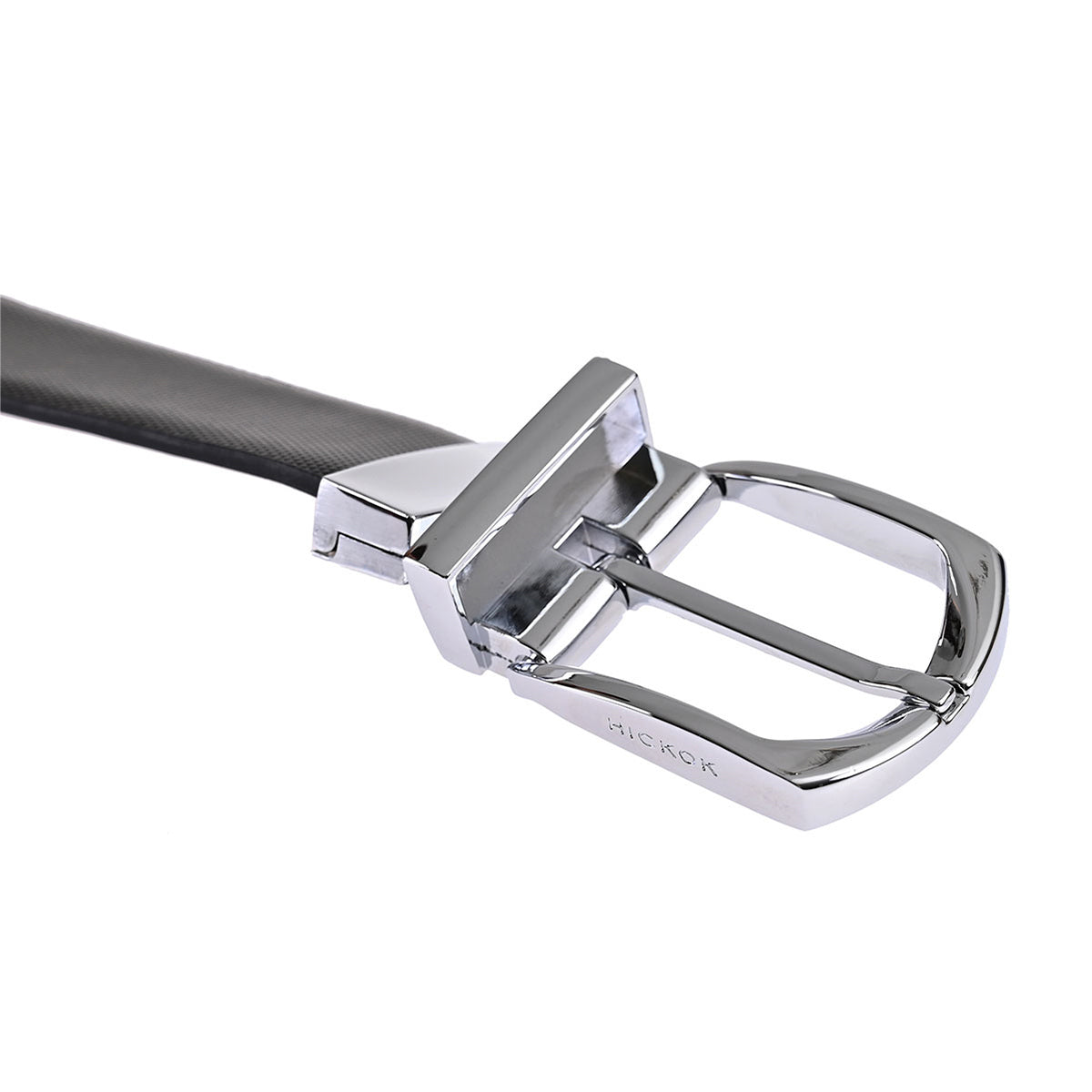Cinturón Hickok Reversible Piel Genuina Nero Espresso 34mm-30-32