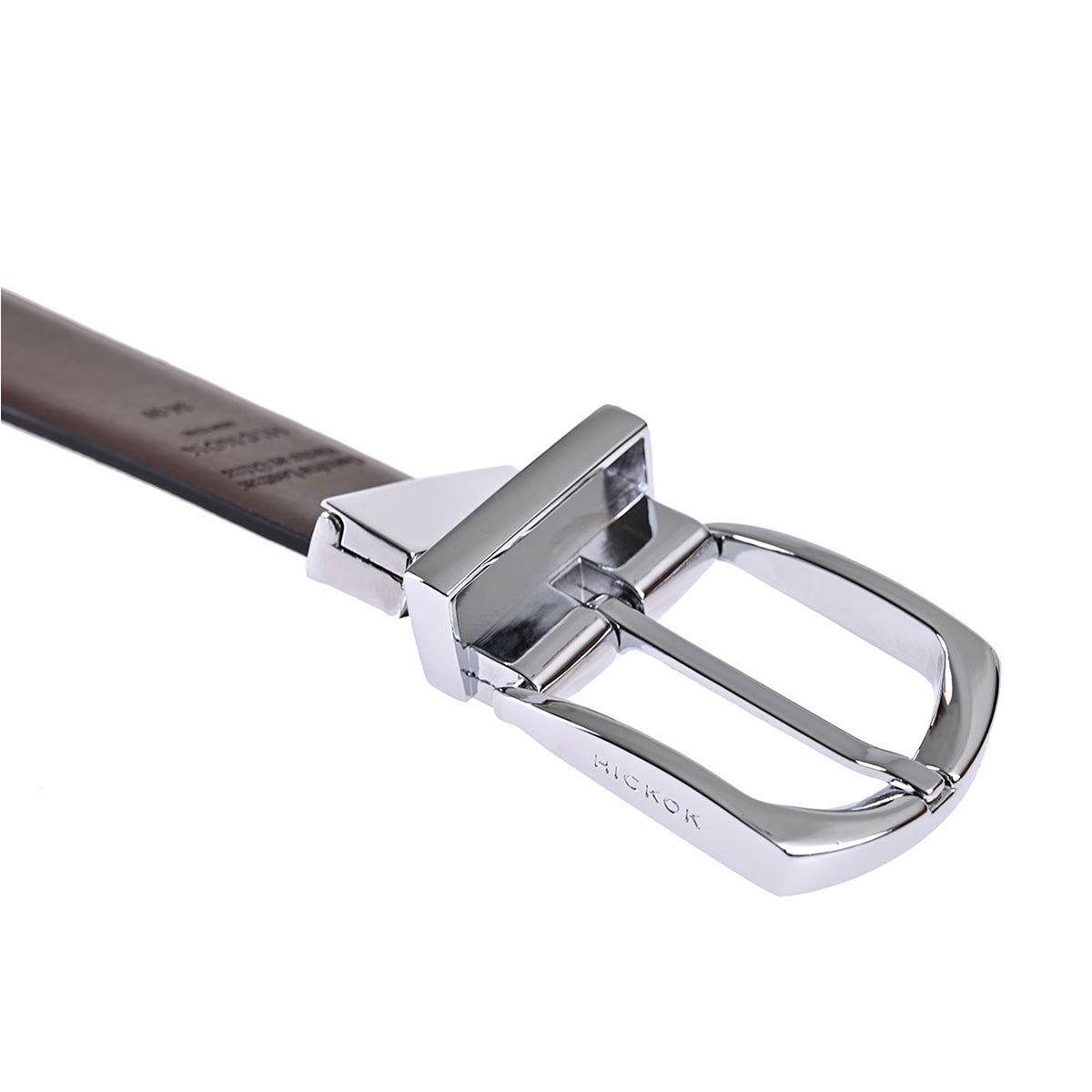 Cinturón Hickok Reversible Piel Genuina Nero Espresso 34mm-38-40